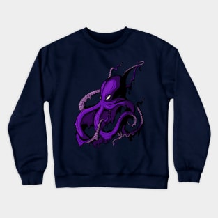 Melting Purple Octopus Crewneck Sweatshirt